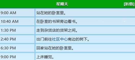 星露谷物语卡洛琳行程图概览