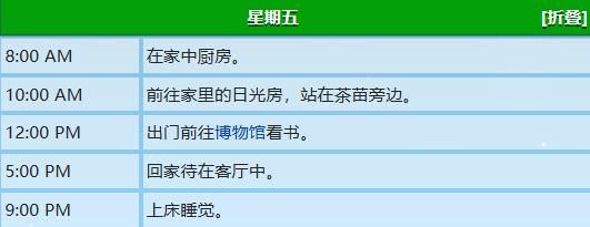 星露谷物语卡洛琳行程图概览