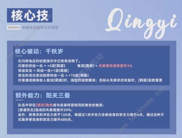 绝区零青衣技能概览