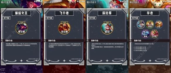 云顶之弈s12魔法大乱斗全羁绊属性图
