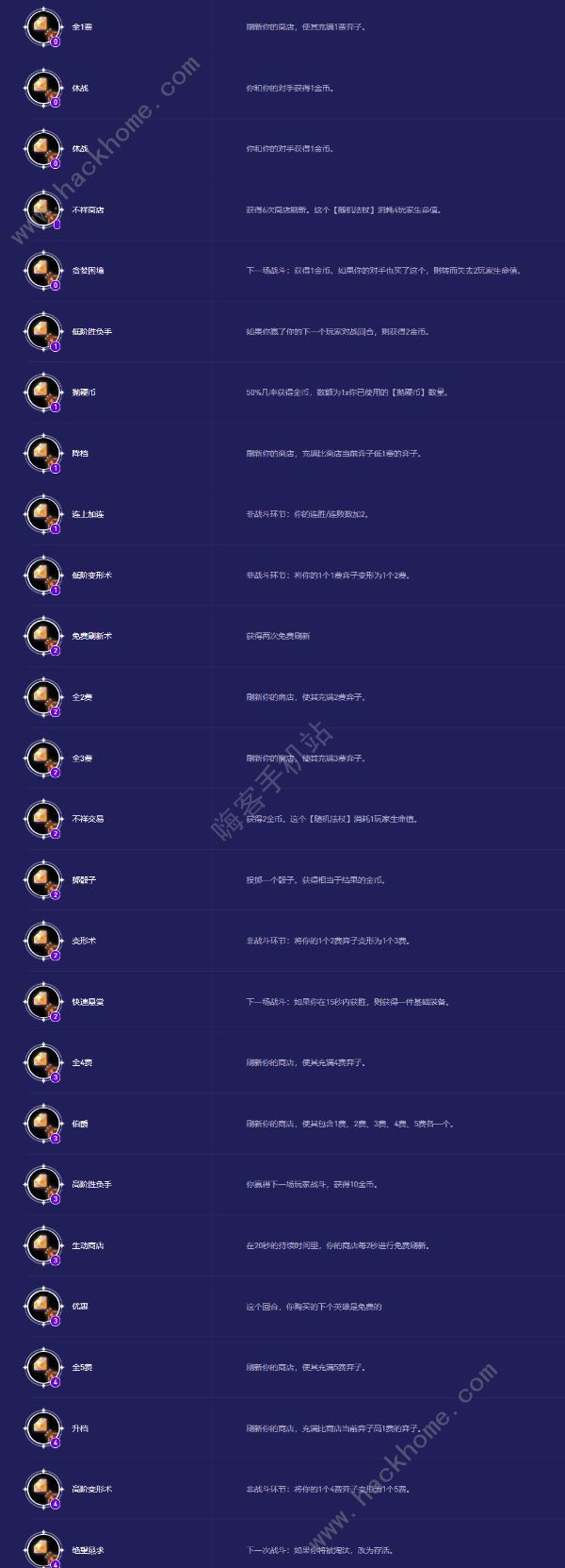 云顶之弈s12全随机法杖属性及种类一览