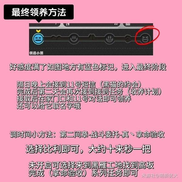 《绝区零》小黑怎么领养 小黑领养攻略