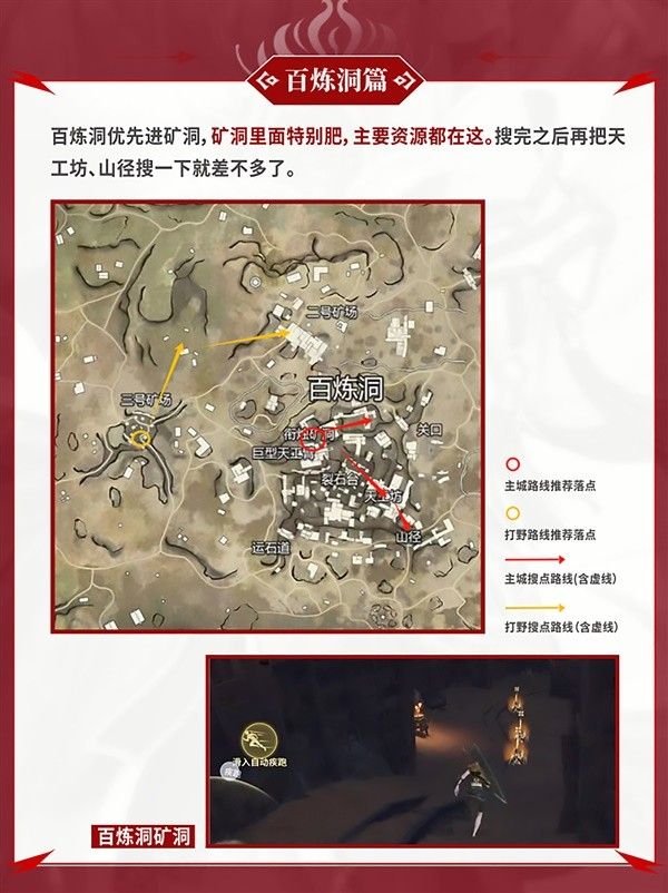 永劫无间手游聚窟州各区域搜刮路线规划