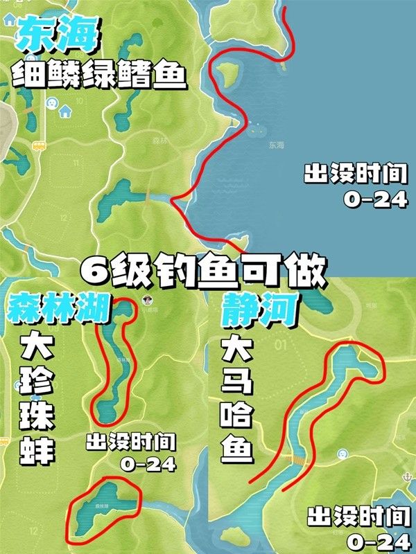 心动小镇彩虹天钓鱼技巧分享
