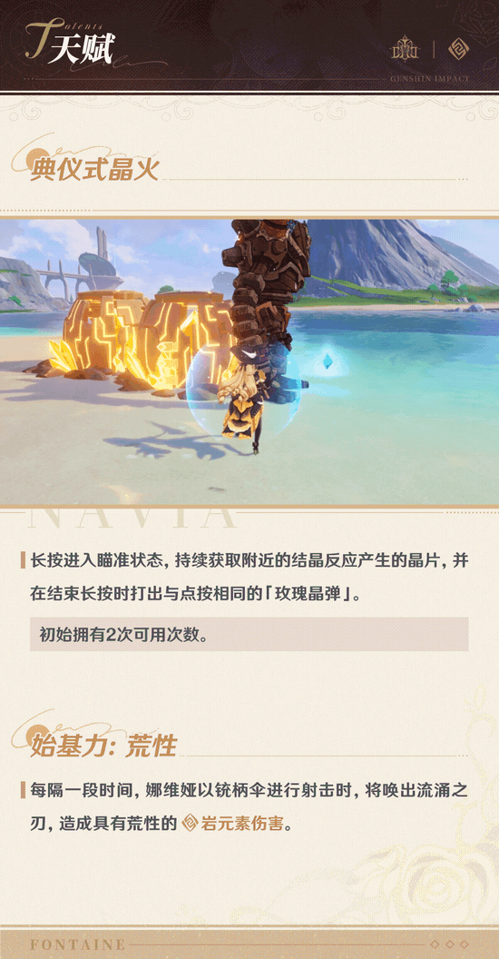 原神4.8娜维娅技能详解与出装配队推荐