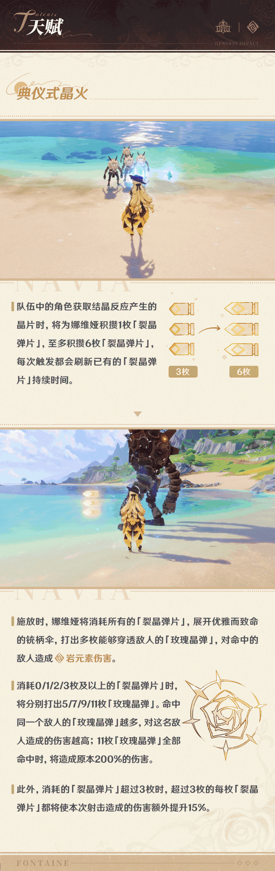 原神4.8娜维娅技能详解与出装配队推荐