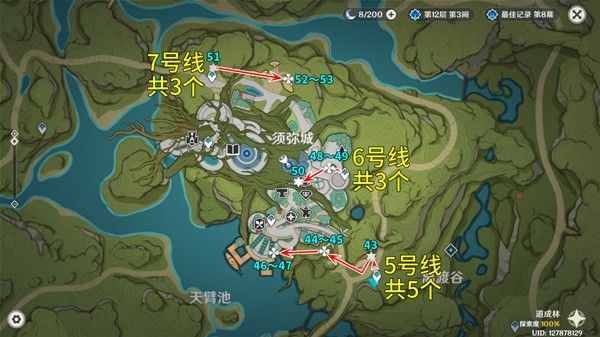 原神4.8帕蒂莎兰采集路线分享 妮露突破材料获取