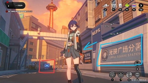 绝区零光映广场小卡格车具体位置收集攻略