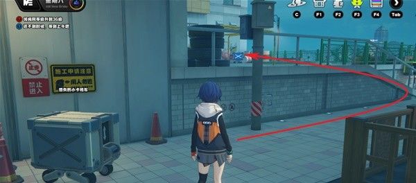 绝区零光映广场小卡格车位置介绍
