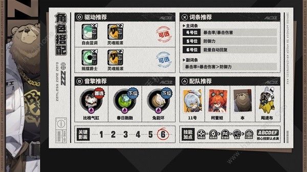 绝区零1.0支援防护角色怎么培养 1.0最强辅助角色养成推荐