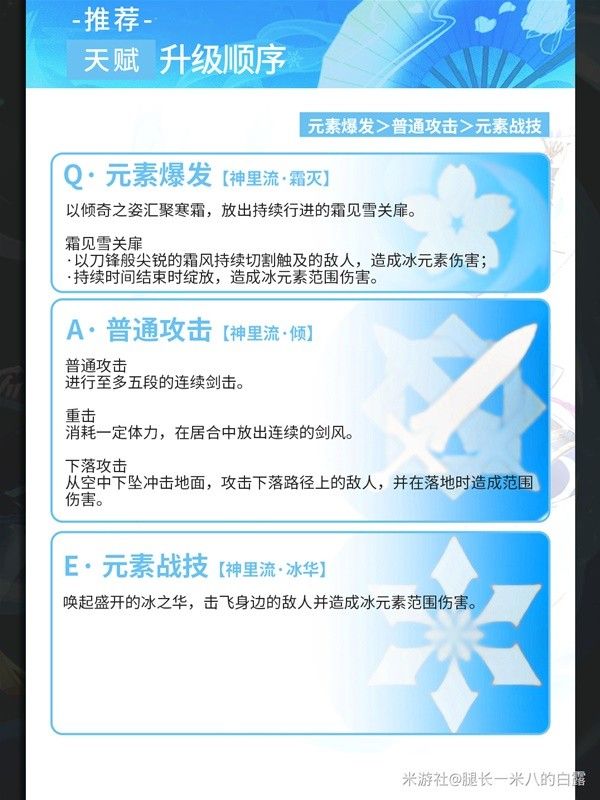 原神神里绫华养成指南 神里绫华怎么培养