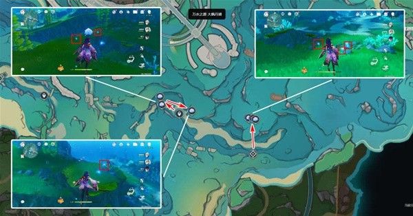 原神4.7版海露花采集路线分享