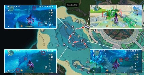 原神4.7版海露花采集路线分享