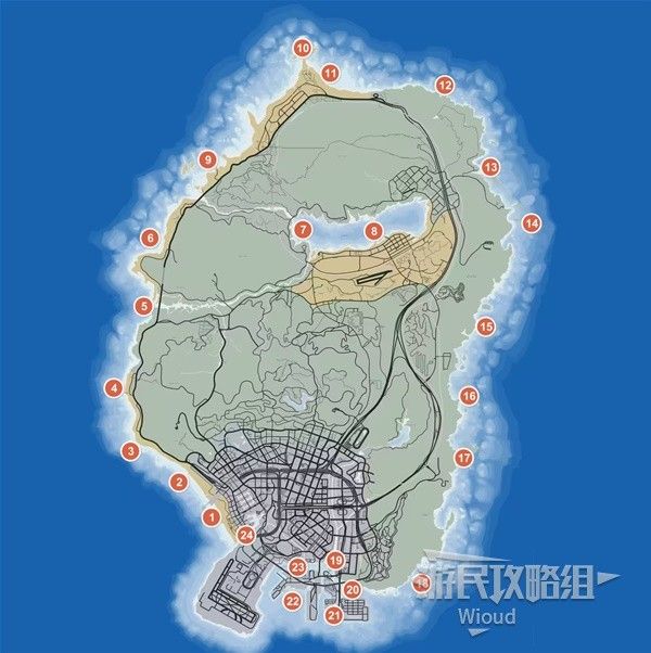 《GTAOL》全海底迷幻仙人掌位置分享 水下仙人掌在哪