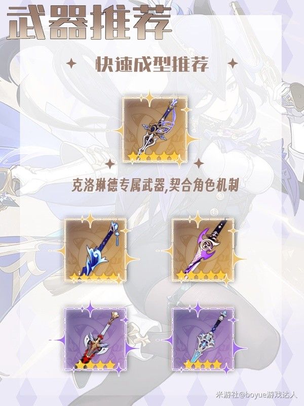 《原神》克洛琳德全方位养成技巧 克洛琳德怎么培养