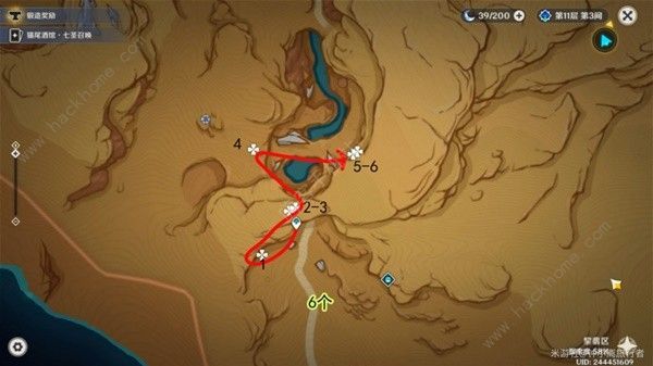 原神新版万相石高效收集路线图分享