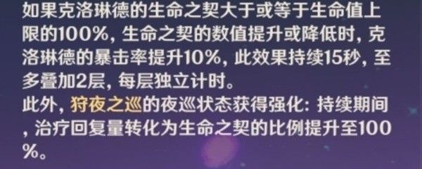 原神克洛琳德玩法及配队推荐