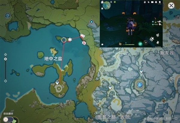 原神石珀高效采集路线分享