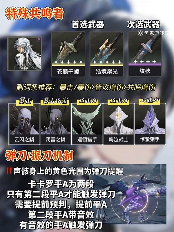鸣潮特殊共鸣者弹刀技巧解析