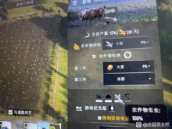 庄园领主怎么种田比较好