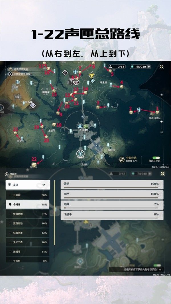 鸣潮中州台地声匣收集攻略