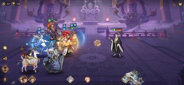 《西游笔绘西行》零氪蓝紫卡PVE阵容推荐